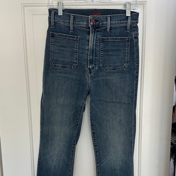 MOTHER High Rise Women Jeans - Dark Blue - Picture 1 of 2